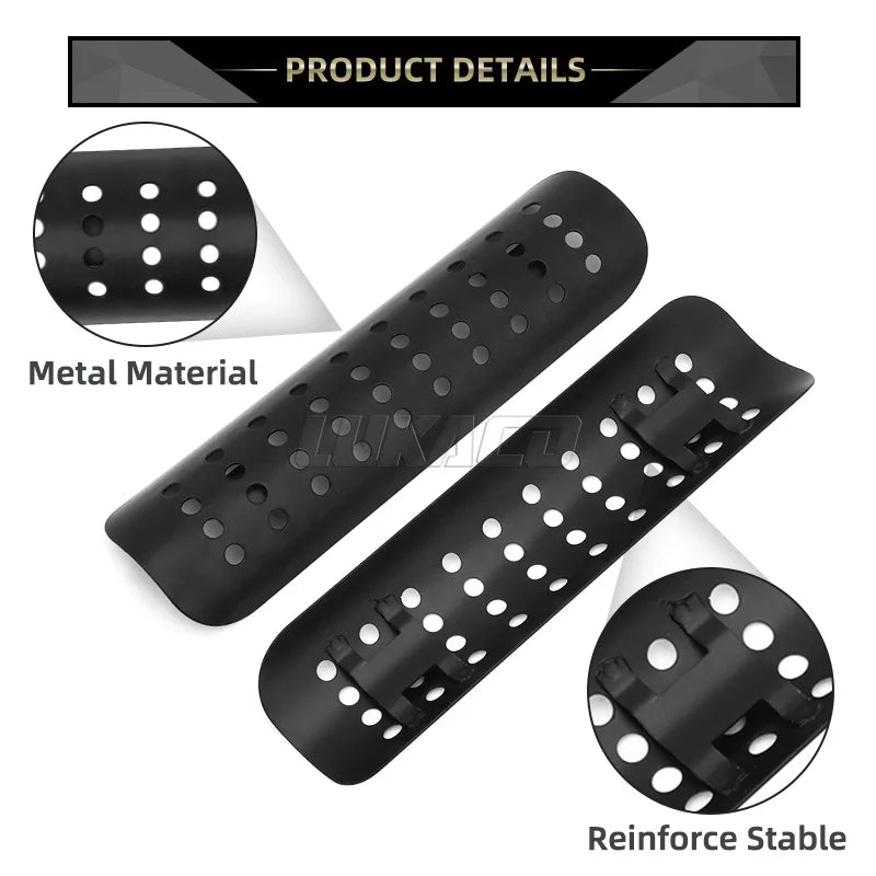 Motorcycle Universal Exhaust Pipe Heat Shield Cover Muffler Protector Guard Accessories For Harley Honda Yamaha Custom