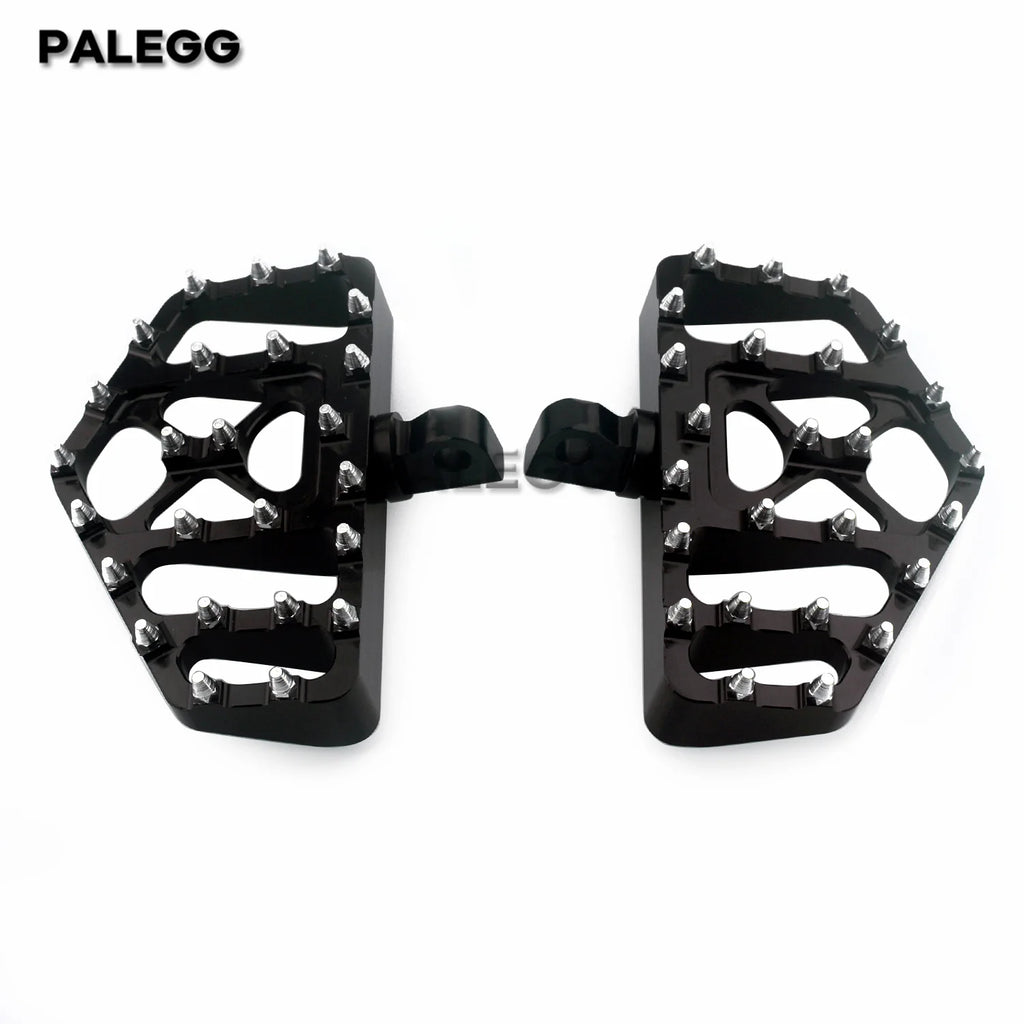 For Harley Touring Road Glide FLT1986-2022 Softail FL Dyna FLD Motorcycle Floorboard Riot Foot Pegs Footrest Pedals Shifter Peg