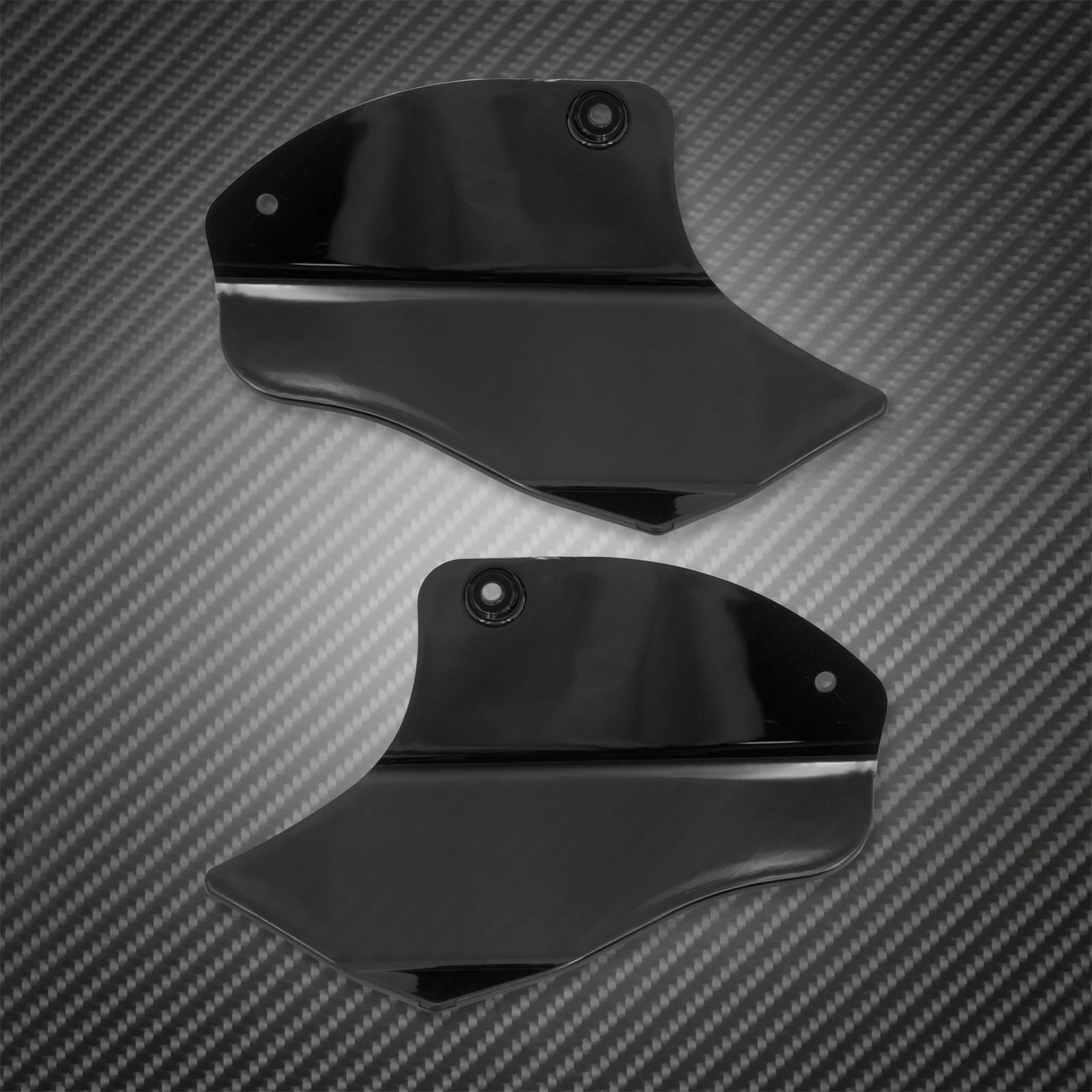 Motorcycle Air Heat Deflector Shield Reflective Saddle Heat Shield For Harley Softail Slim FLS Fatboy FLSTF FLSTN FLBRS 2000-17