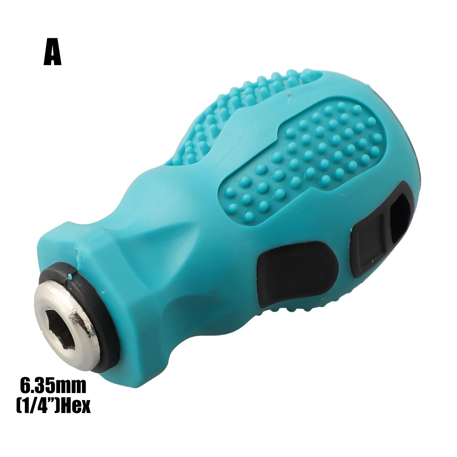 6.35mm 4mm Hex 5mm Round Self-Locking Adapter Screwdriver Handle Magnetic Screw Driver Bits Holder Wrench Tools
