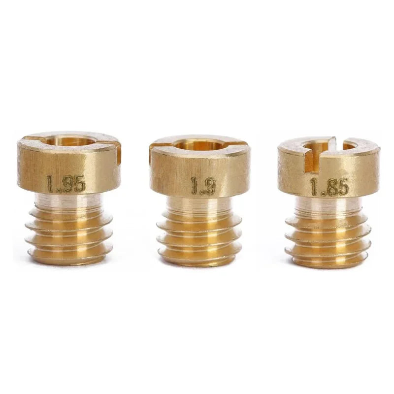6PCS/Set Motorcycle Carburetor Main Jets Pilot Jets Motorcycle Part for Harley Softail 1988-2017 for Sportster 1998-2020 2021