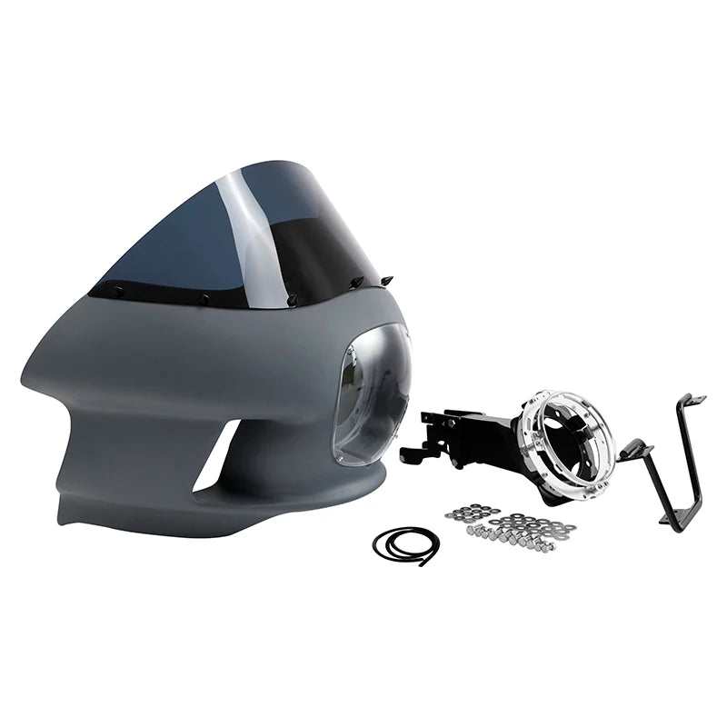 7" Headlight Front Upper Fairing Mount Fit For Harley Softail Street Bob Low Rider FXBB FXLR 2018-2024 2023