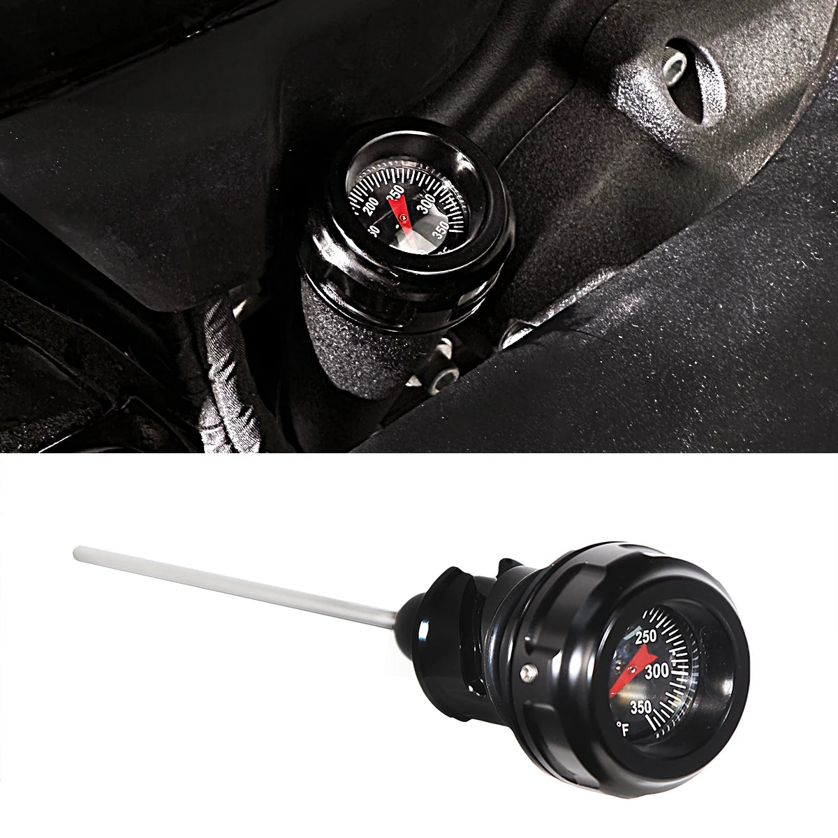 Oil Temperature Dipstick For Harley 2018-2024 Softail Slim Low Rider FXLR Breakout Fat Boy Street Bob