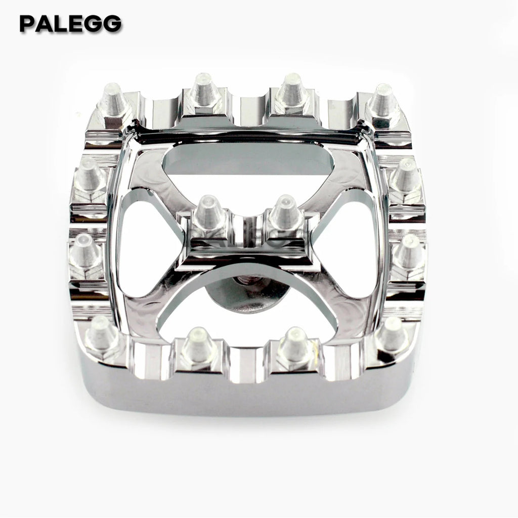 For Harley Touring Road Glide FLT1986-2022 Softail FL Dyna FLD Motorcycle Floorboard Riot Foot Pegs Footrest Pedals Shifter Peg