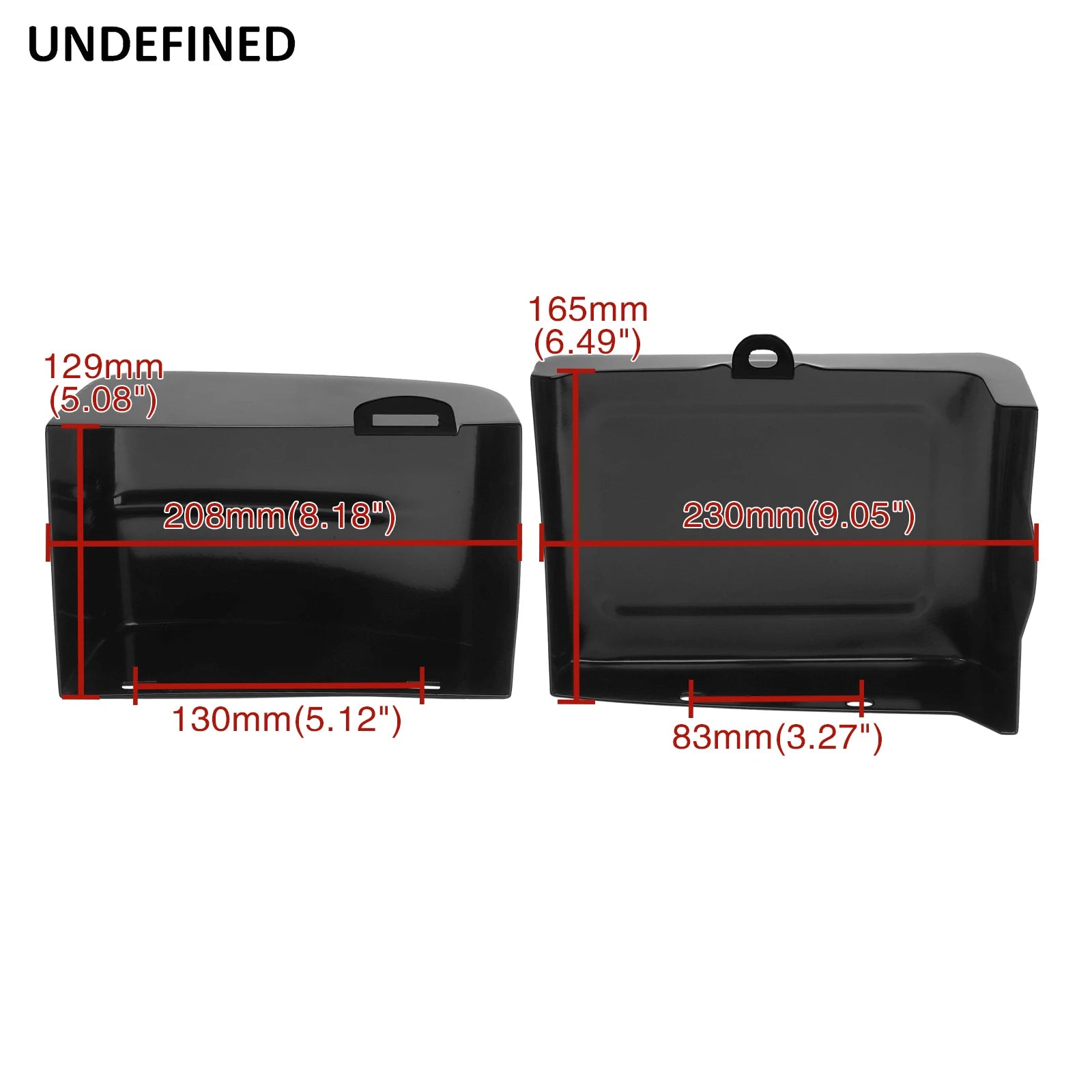 Left/Right Motorcycle Battery Cover Side Fairing Electrical Panel Cover for Harley Dyna Fat Bob FXDF Street Bob FXDB FXDC FLD