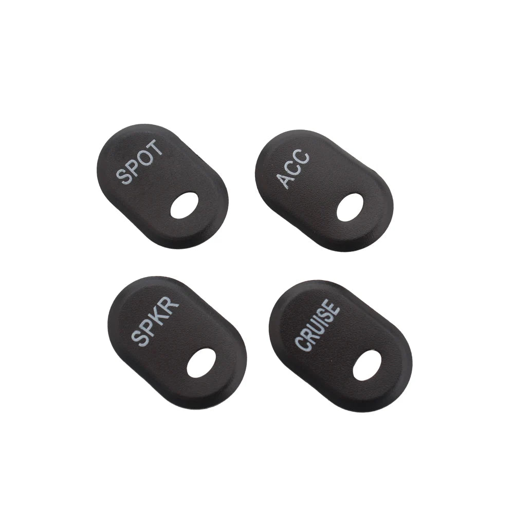 Motorcycle Brushed Panel Hand Control Switch Cover Button Cap For Harley Davidson Road Glide Electra Glide FLHT FLTR FLHX FLHTC