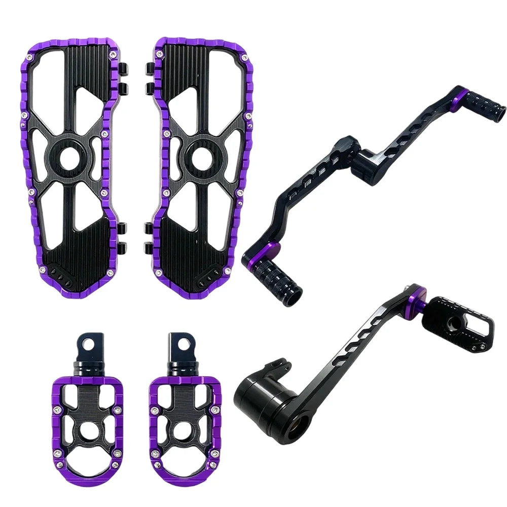 Motorcycle Driver Passenger Floorboards for Harley Road glide Fltr Special FLHRXS Shift+Brake levers touring 2014-up PB styled