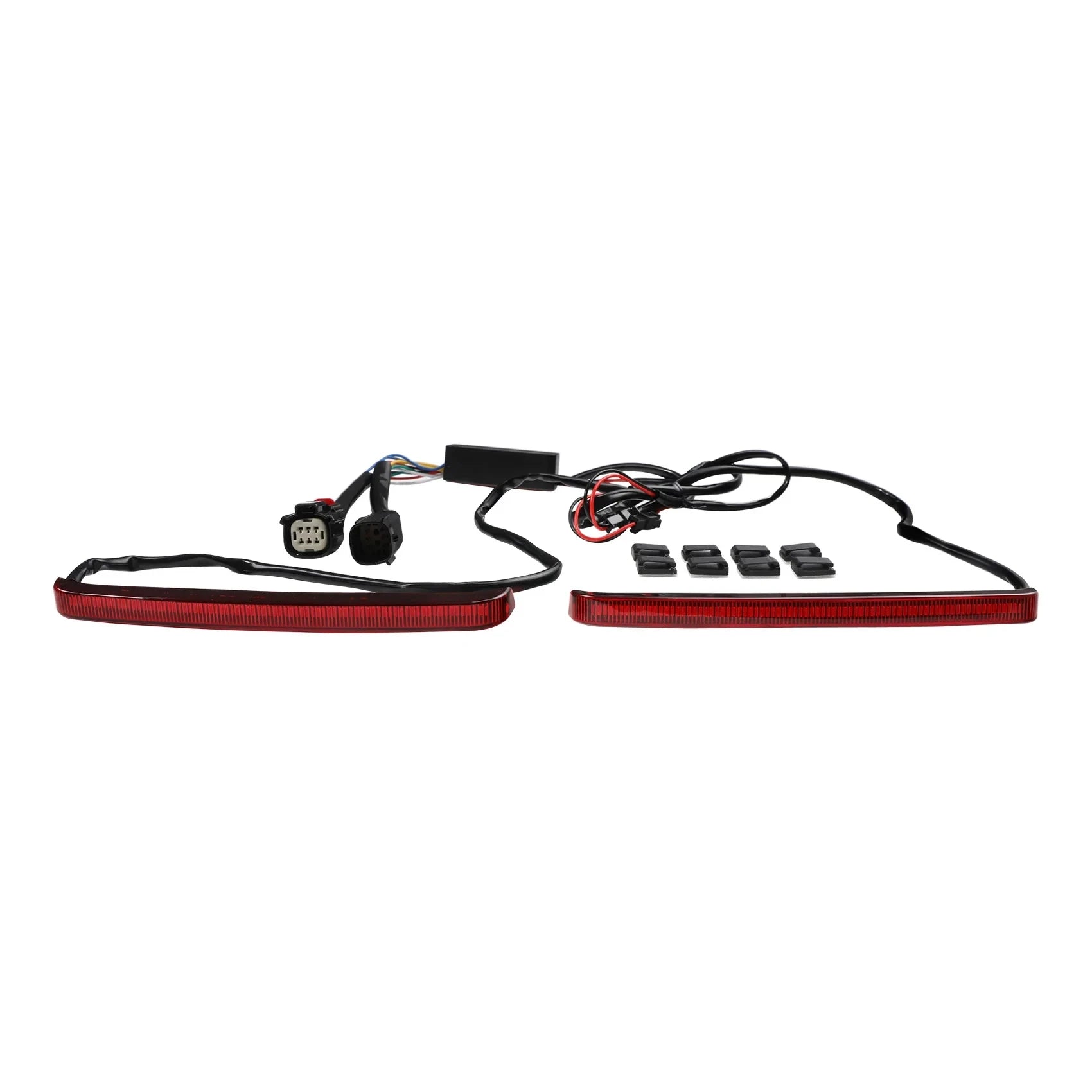 Motorcycle LED Saddlebag Brake Flowing Turn Signal Running Accent