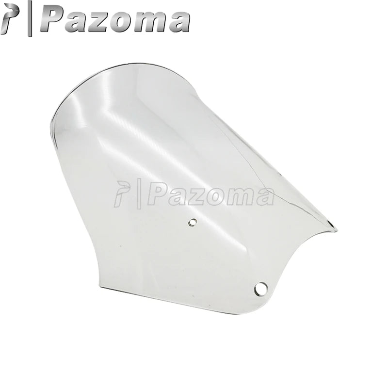 Custom Fairing Windshield For Harley Dyna Street Bob Low Rider 15" Sport Fairing Light Mask Wind Screen 15inch Windscreen Smoke