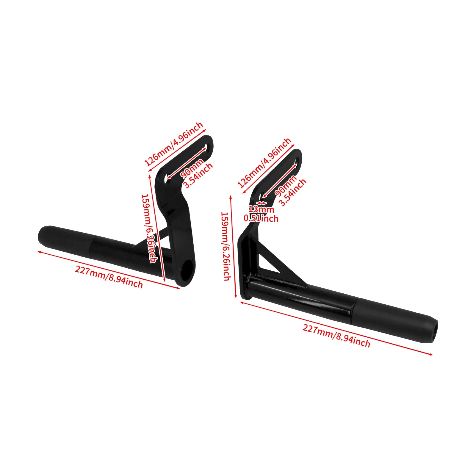 Motorcycle Rear Crash Bar Highway Falling Protection Frame Slider For Harley Softail Breakout Fat Boy Low Rider FXBB FLSTC 18-24