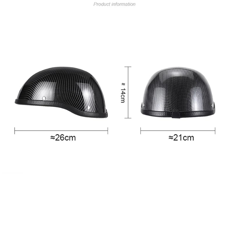 Motorcycle Helmet MTB Bike Unisex Cycling Safety Protector Half Face Type Retro Vintage Ultralight Fashion Motorbike Accessories