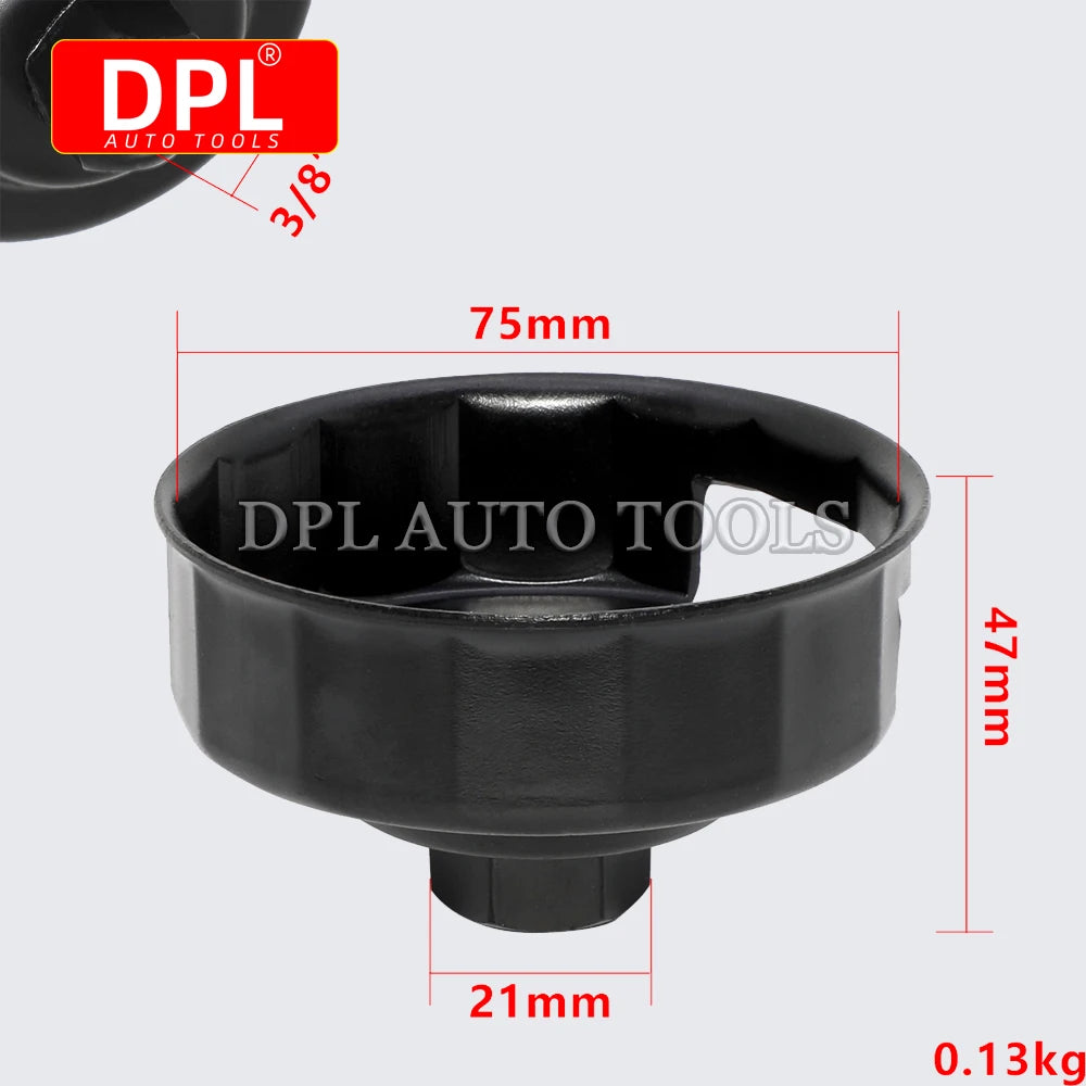 Oil Filter Wrench for harley 76mm 14Flutes Oil Filter Cap Removal Tool Socket For Harley Davidson Motorcycle Oil Change Kit