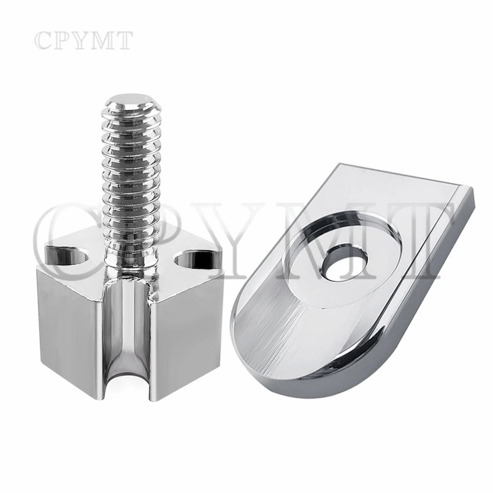 Motorcycle Rear Fender Seat  Aluminum Bolt Screw Nut Tab Cover fit For Harley XL Dyna Softail Touring Motorbikes 1996-2019