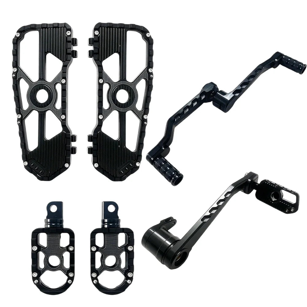 Motorcycle Driver Passenger Floorboards for Harley Road glide Fltr Special FLHRXS Shift+Brake levers touring 2014-up PB styled