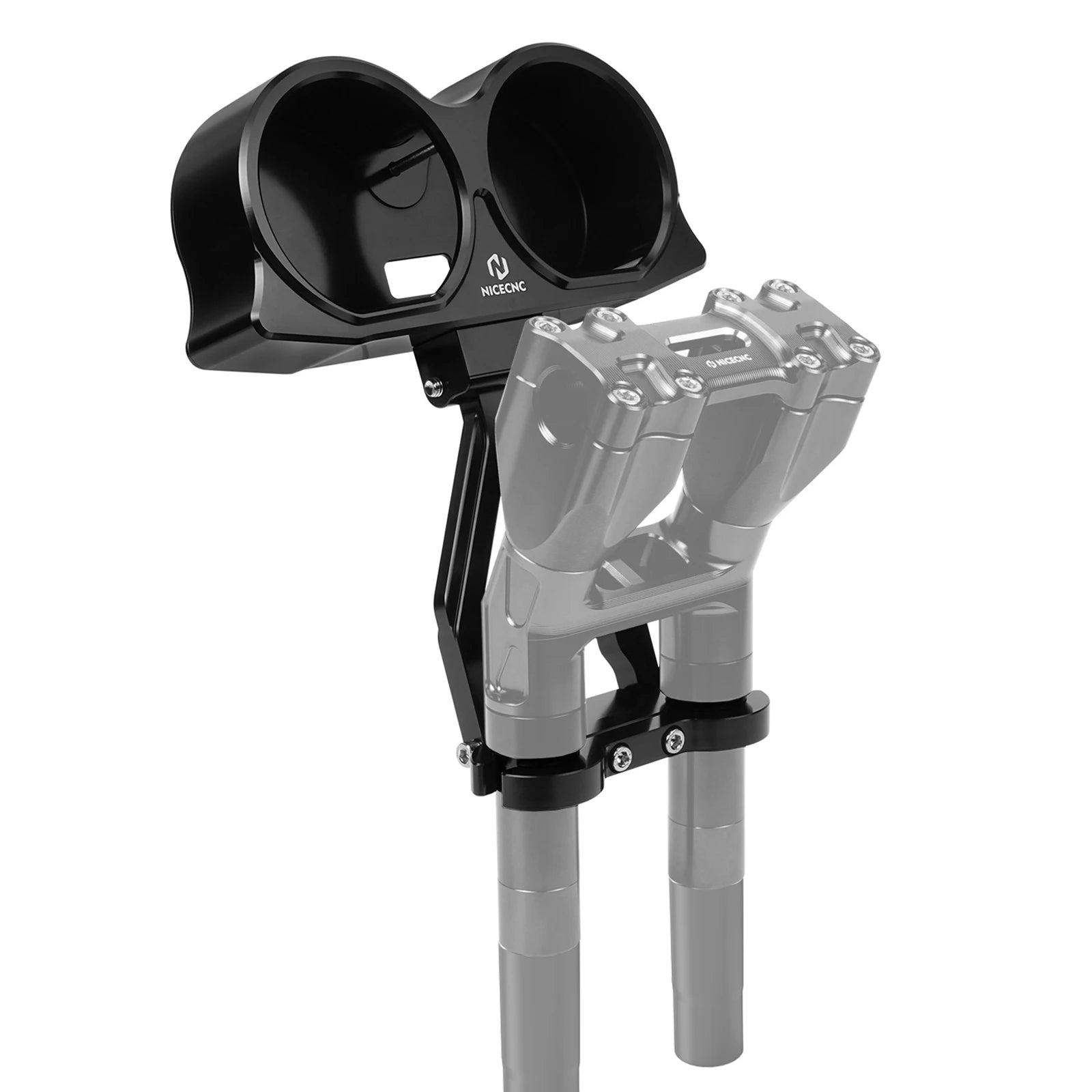 Motorcycle Gauge Relocate Holder Gauge Mounting Relocation Bracket Kit for Harley Road Glide/Special FLTRX FLTRXS 2015-2023 2022