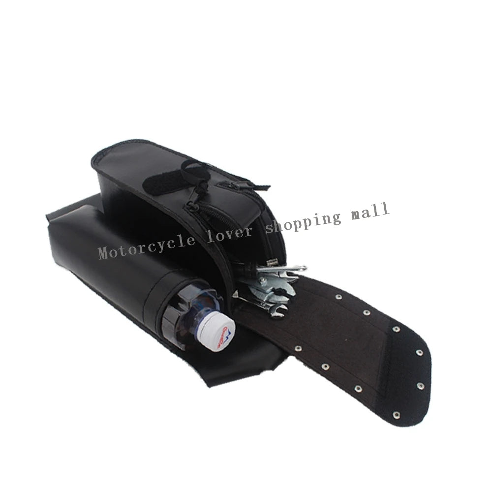 Motorcycle  Accessories Saddlebag Tool Water Bottle Holder Saddle Bag Guard Bags For Harley Touring Road King Electra Glide FLHX