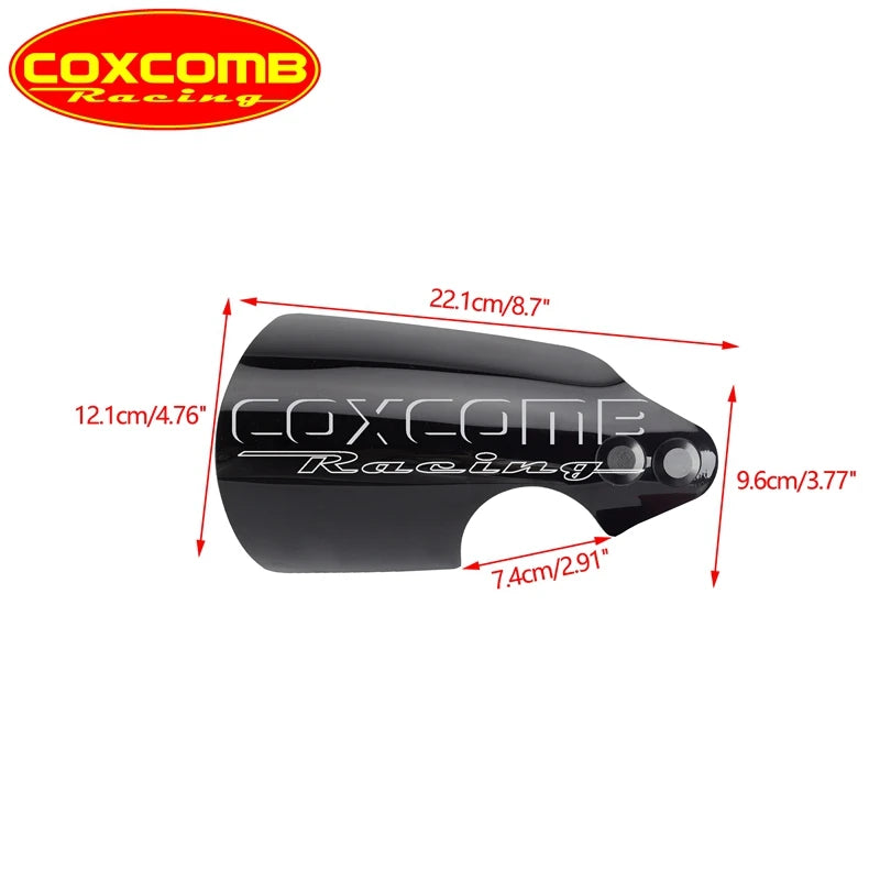 Club Style Handguard Hand Frame Windshield Screen With Mount Bracket For Harley Dyna Fat Bob Wide Glide Low Rider Switchback
