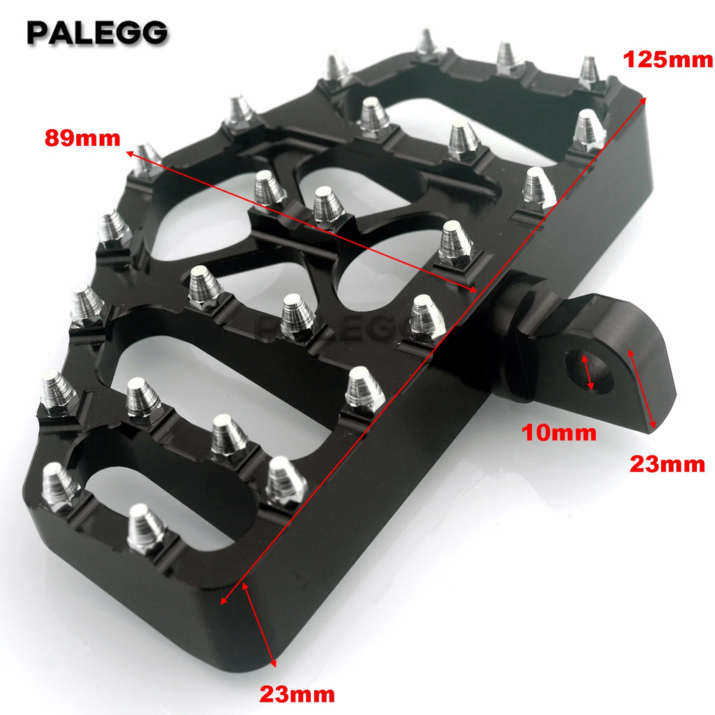 For Harley Touring Road Glide FLT1986-2022 Softail FL Dyna FLD Motorcycle Floorboard Riot Foot Pegs Footrest Pedals Shifter Peg