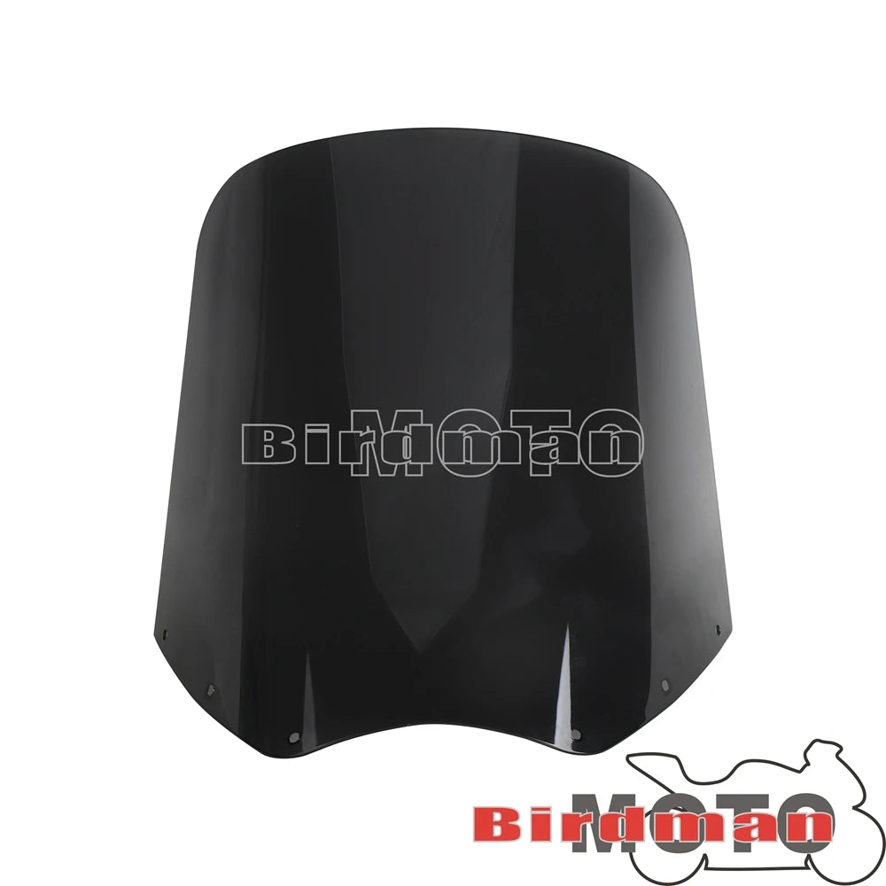11" /15" Motorcycle Front Headlight Fairing Windshield For Harley Dyna Low Rider Street Bob Super Glide Softail Low Rider S