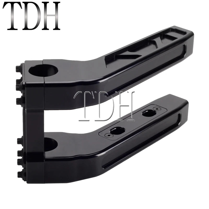 28mm Handlebar T-bar Bars 4"-14" Riser for Harley Sportster 1200 883 Softail Cafe Racer Street Bob FXBB Custom Chopper Bobber