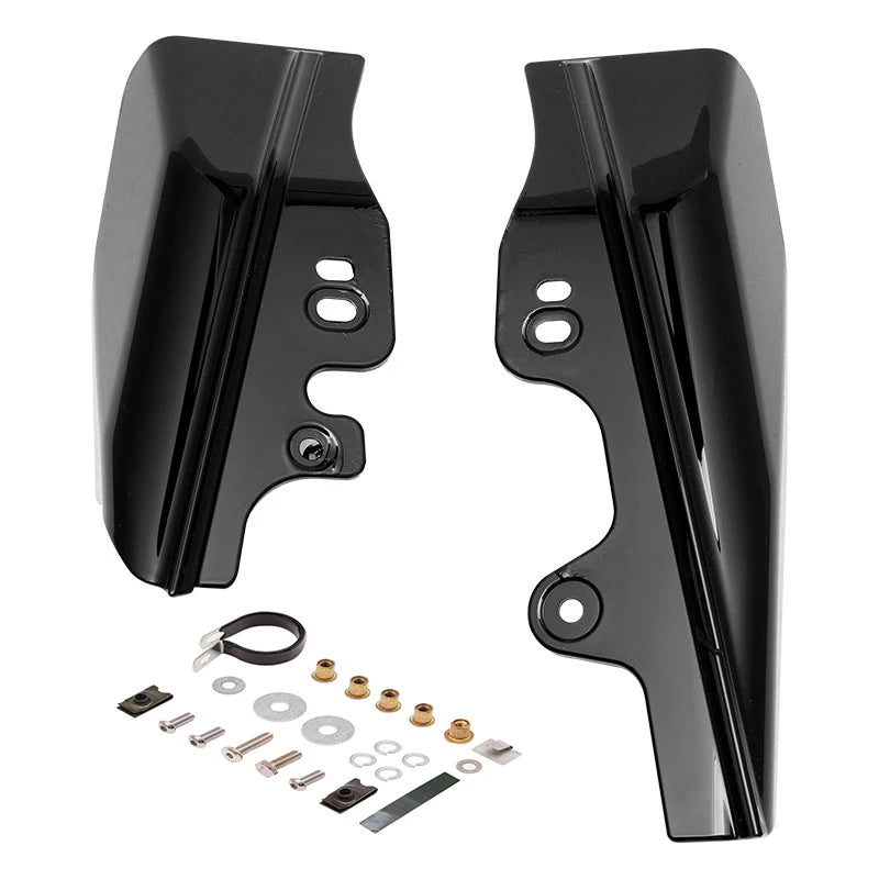 Motorcycle Mid-Frame Air Deflector Under Seat Engine For Harley