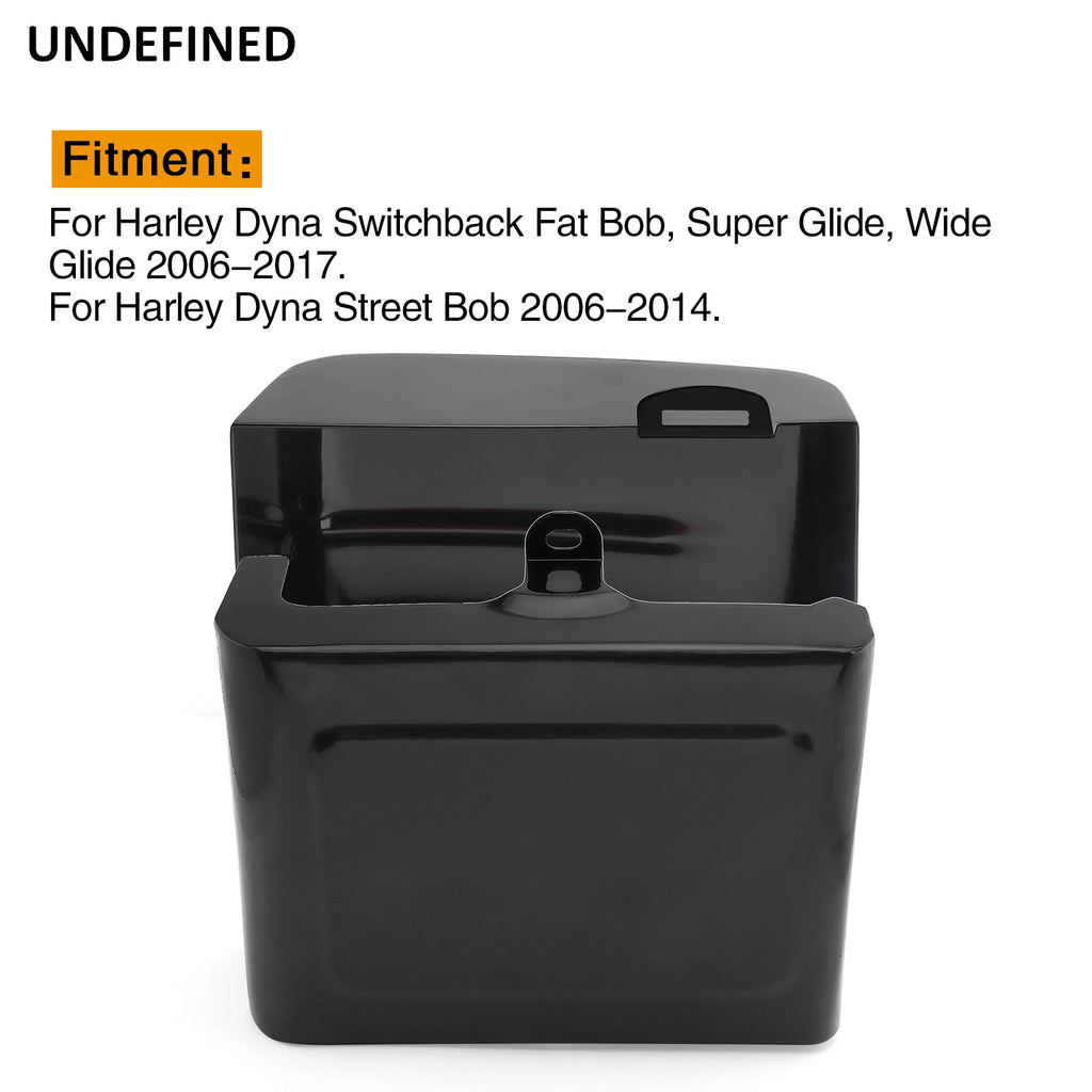 Left/Right Motorcycle Battery Cover Side Fairing Electrical Panel Cover for Harley Dyna Fat Bob FXDF Street Bob FXDB FXDC FLD