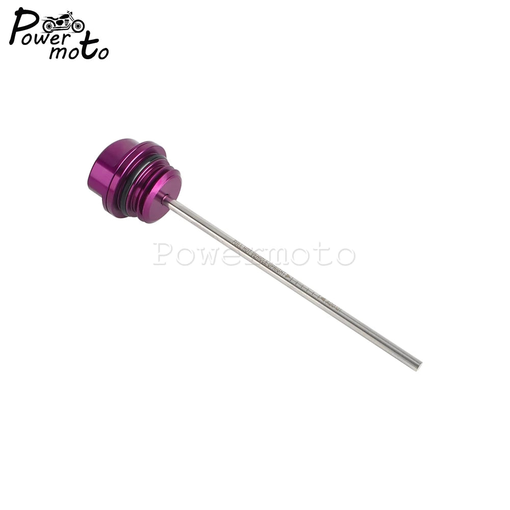 Motorcycle Oil Dipstick For Harley Touring Engine Oil Thermometer Gauge Road Glide FLTRX ST CVO FLTRXSTSE 2024 FLTRXSE 2023-2024