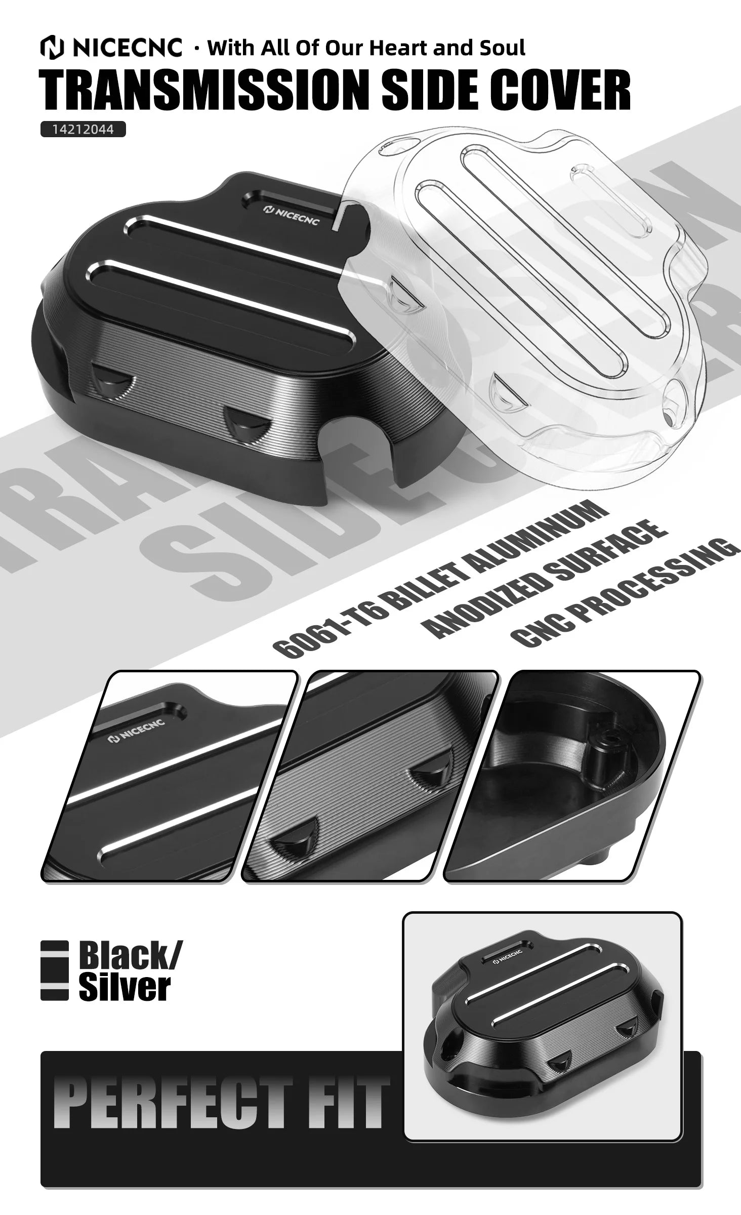 For Harley Road Glide Street Glide Special 17-20 Transmission Side Cover For Harley Road King FLHR FLHRXS Electra Glide Standard