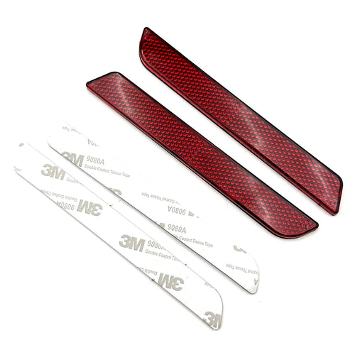 Motorcycle Saddlebag Guard Reflector Cover strips For Harley Touring