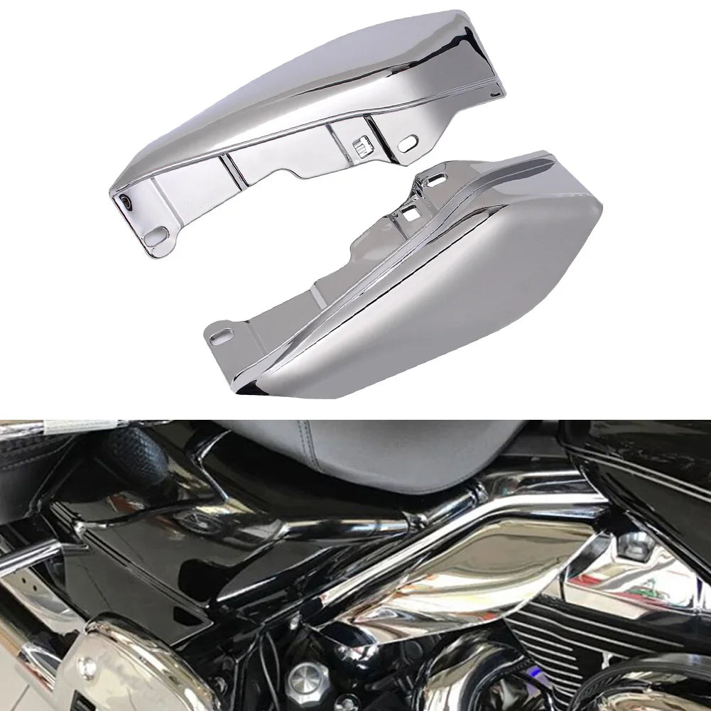 Motorcycle Mid-Frame Air Deflector Under Seat Engine For Harley