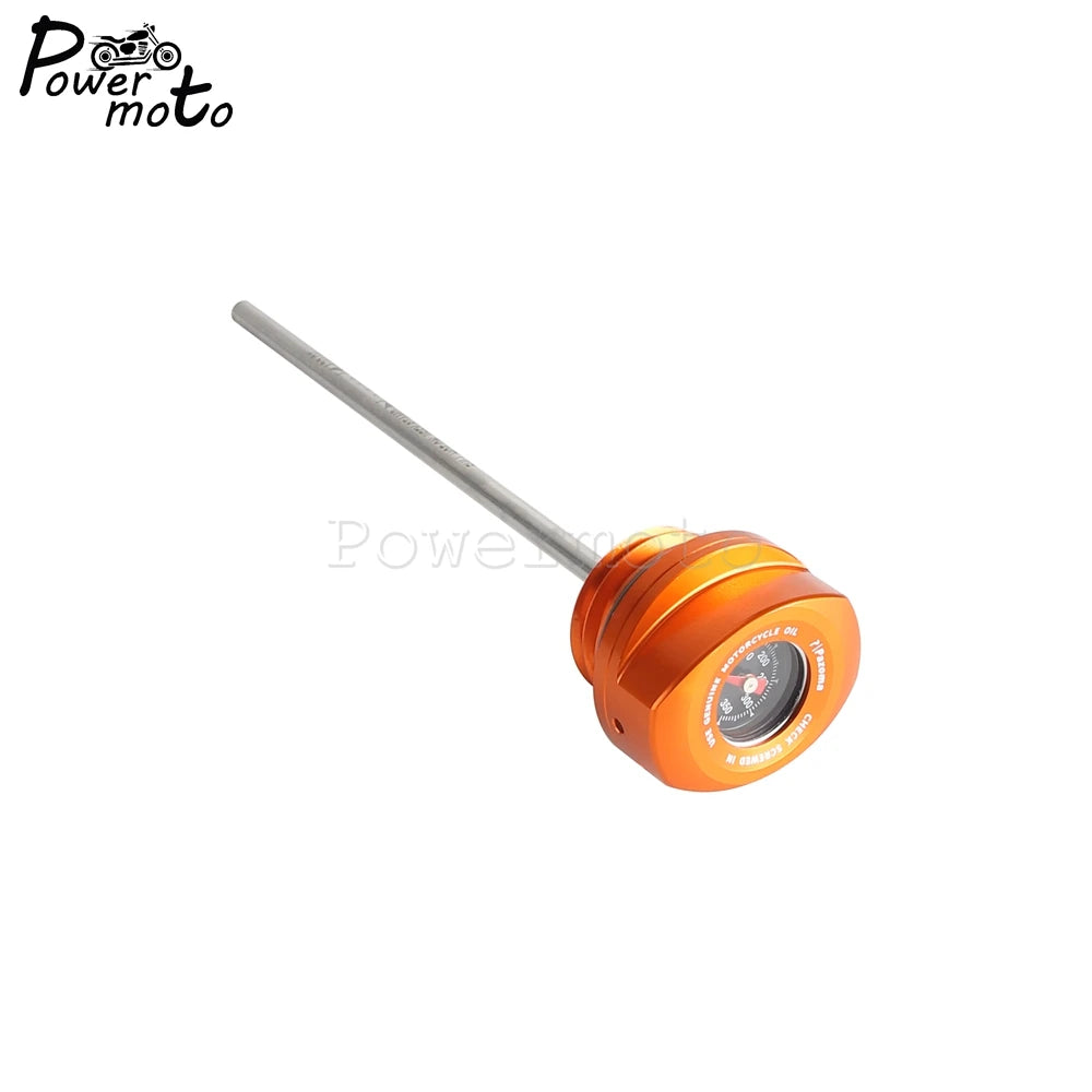 Motorcycle Oil Dipstick For Harley Touring Engine Oil Thermometer Gauge Road Glide FLTRX ST CVO FLTRXSTSE 2024 FLTRXSE 2023-2024