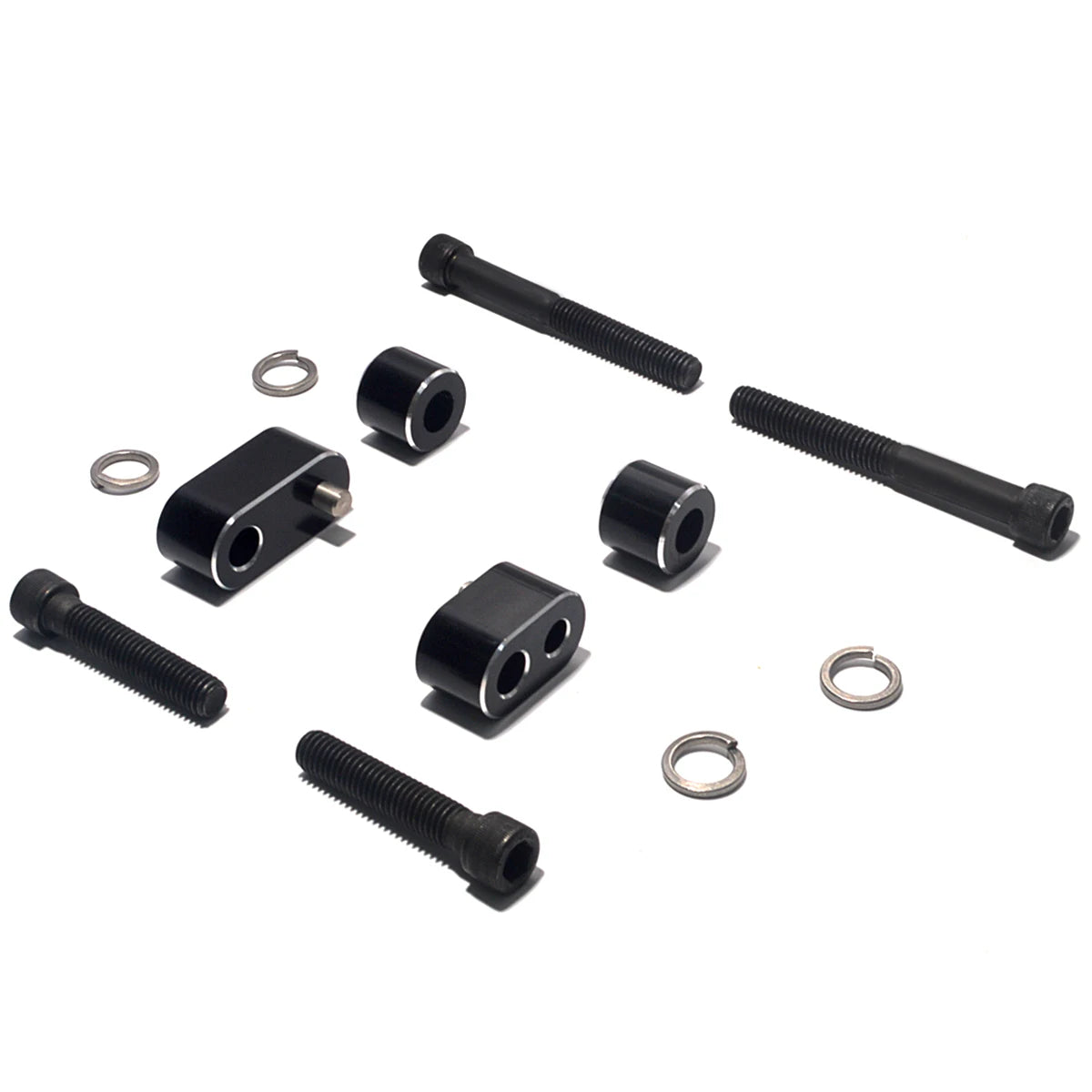 Motor Driver Floorboard Extenders Relocation for Harley Touring FL Road King Electra Road Tri Glide Black Floorboards Spreader