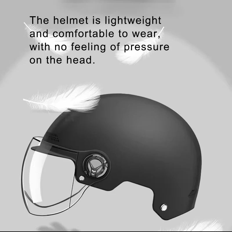 Motorcycle Helmet for Men Women Classic Retro Scooter Vintage Half Helmet Ultralight Cycling MTB Bike Bicycle Motorcycle Helmets