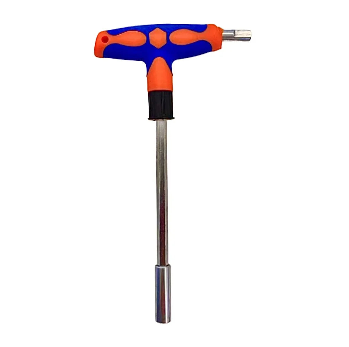 Screwdriver Set with T-shape Cross and Straight Slot Hexagon and Plum-shaped Heads plus Socket Set for DIY Lovers
