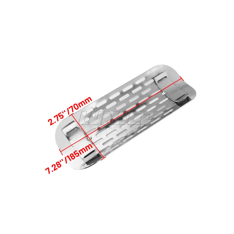Universal Motorcycle Exhaust Pipe Heat Shield Cover Muffler Protector Guard Moto Accessories Fit For Harley Honda Yamaha Custom
