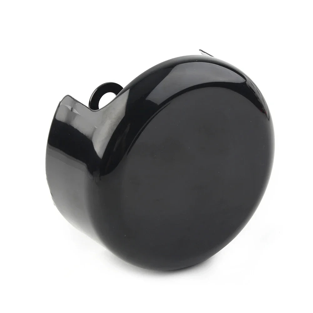 Motorcycle Horn Cover Black Steel For Harley Davidson 1991-2007 2008 2009 2010 2011 2012 2013 2014 2015 2016 2017 Big Twin 45/8"