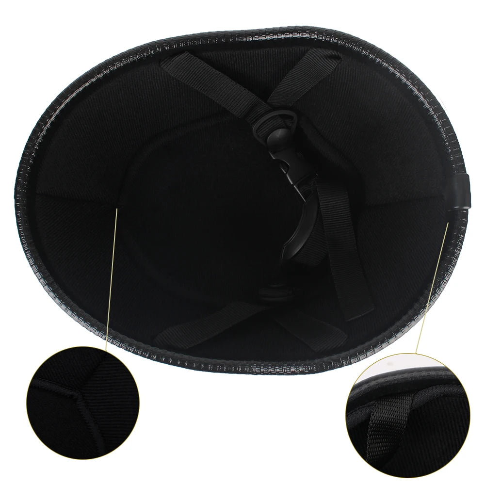 Motorcycle Helmet Ultralight Unisex Retro Vintage Cycling Safety Helmet Half face helmet MTB Bike Helmet