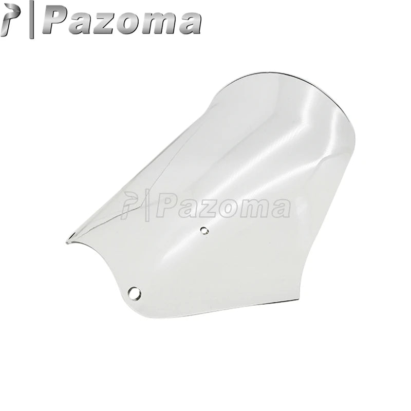 Custom Fairing Windshield For Harley Dyna Street Bob Low Rider 15" Sport Fairing Light Mask Wind Screen 15inch Windscreen Smoke