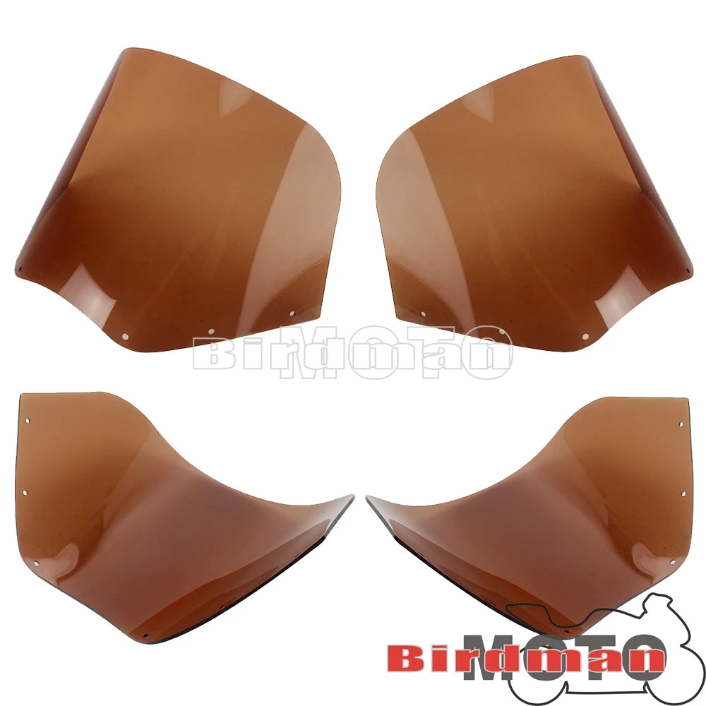 11" /15" Motorcycle Front Headlight Fairing Windshield For Harley Dyna Low Rider Street Bob Super Glide Softail Low Rider S