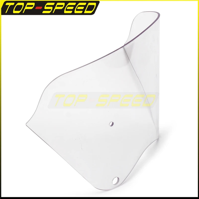 Replacement Headlight Fairing Windscreen Motorcycle Club Style Fairing Windshield Deflector for Harley Dyna 9inch 12inch 15inch