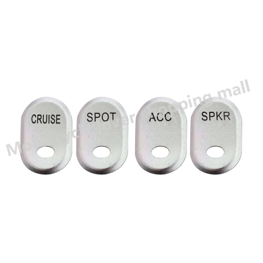 Motorcycle Brushed Panel Hand Control Switch Cover Button Cap For Harley Davidson Road Glide Electra Glide FLHT FLTR FLHX FLHTC