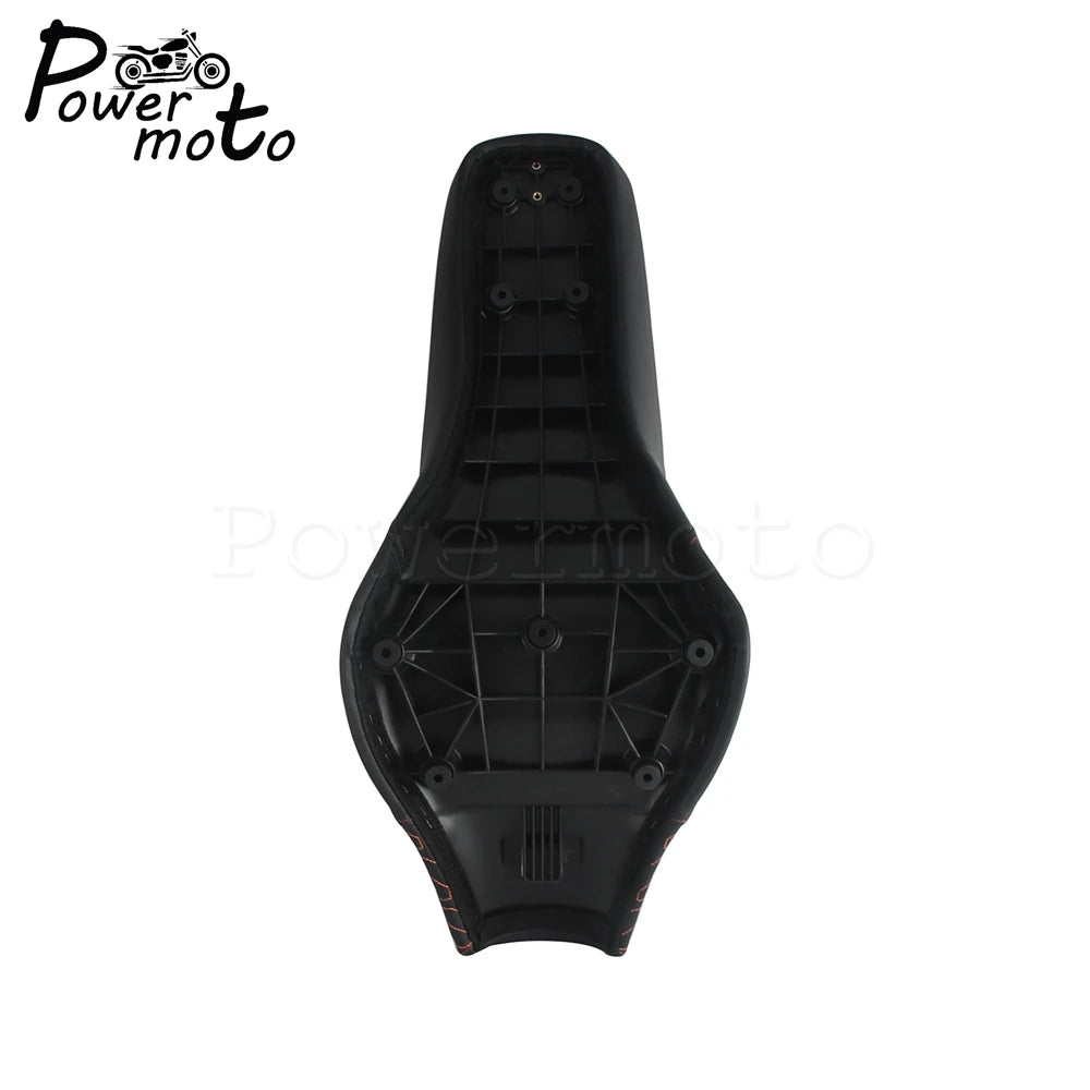 Leather Driver Passenger Seat Two up Seat Cushion Cover For Harley Softail Slim Street Bob Heritage Classic Deluxe 2018-2024