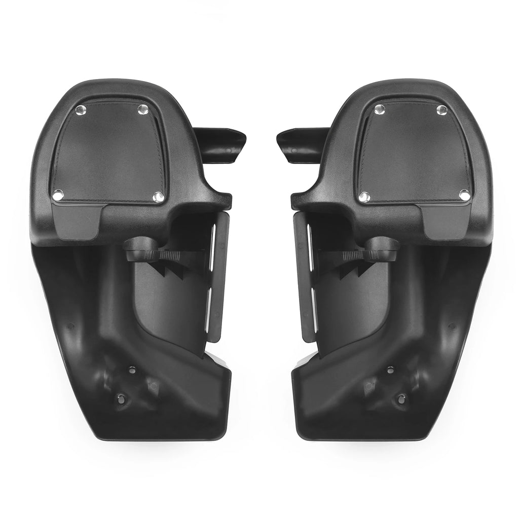 Areyourshop Lower Vented Leg Fairings Glove Box for Harley Road Street Electra Glide 1983-2013