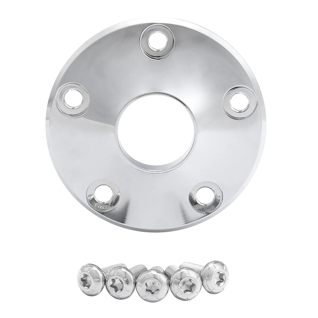 For Harley Touring Street Road Glide non ABS 2008-2021 Motorcycle Dual Disc Front Wheel Hub Cap Cover Motorbike