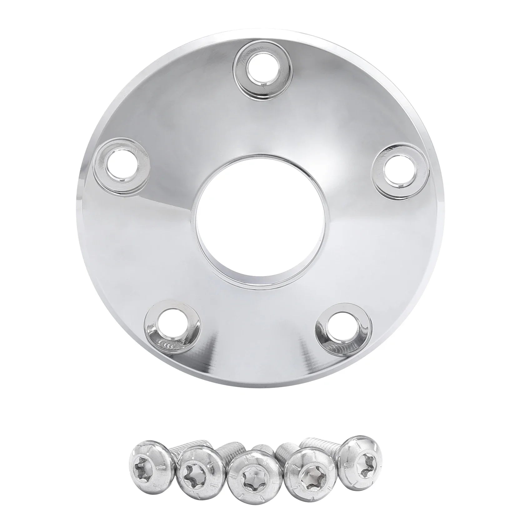 For Harley Touring Street Road Glide non ABS 2008-2021 Motorcycle Dual Disc Front Wheel Hub Cap Cover Motorbike