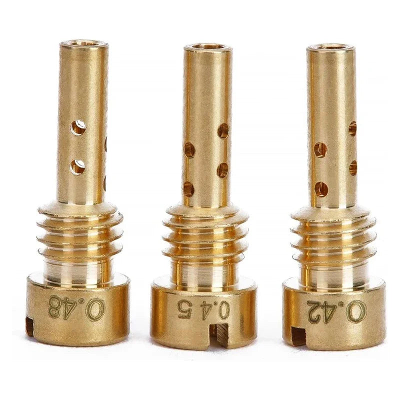 6PCS/Set Motorcycle Carburetor Main Jets Pilot Jets Motorcycle Part for Harley Softail 1988-2017 for Sportster 1998-2020 2021
