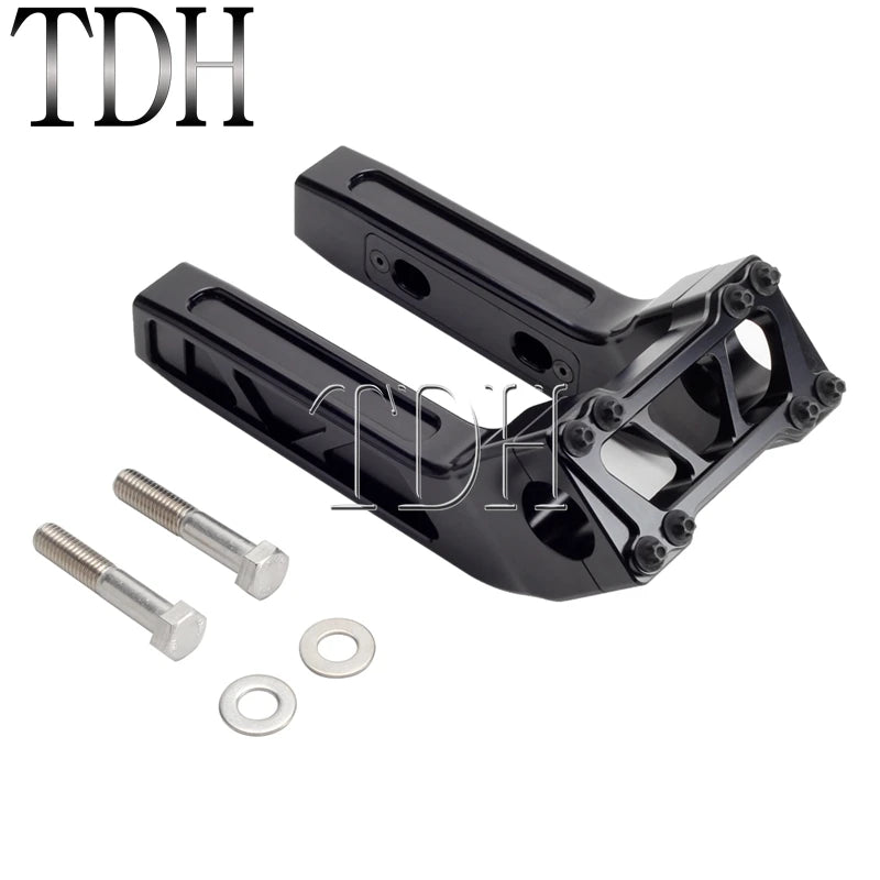 28mm Handlebar T-bar Bars 4"-14" Riser for Harley Sportster 1200 883 Softail Cafe Racer Street Bob FXBB Custom Chopper Bobber