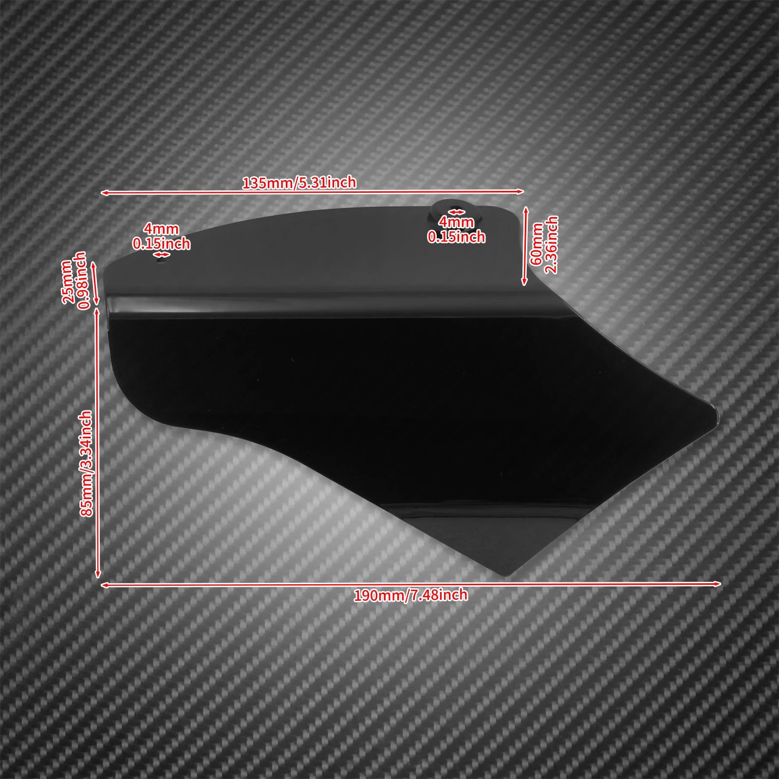 Motorcycle Air Heat Deflector Shield Reflective Saddle Heat Shield For Harley Softail Slim FLS Fatboy FLSTF FLSTN FLBRS 2000-17