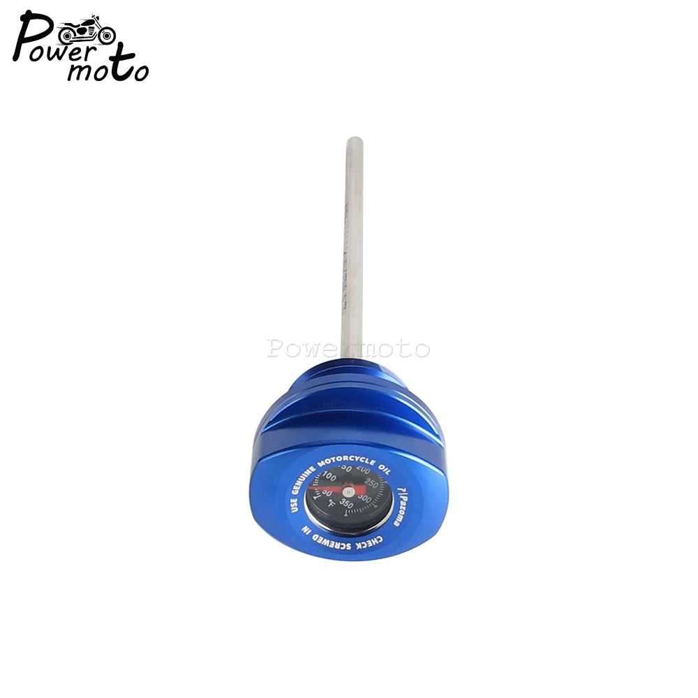 Motorcycle Oil Dipstick For Harley Touring Engine Oil Thermometer Gauge Road Glide FLTRX ST CVO FLTRXSTSE 2024 FLTRXSE 2023-2024