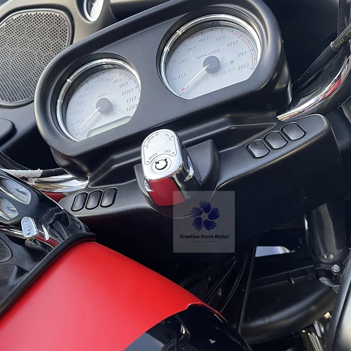 Ignition Switch Panel Trim Motorcycles accessories For Harley CVO Road Glide Special Ultra FLTRU FLTRX FLTRXSE FLTRXS 2015-2023